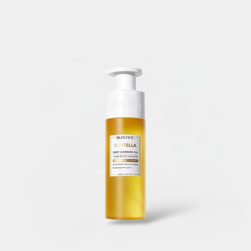 Skintific Centella Deep Cleansing Oil 200ml زيت التنظيف العميق سكينتيفيك سنتيلا - Princess Cosmetics Qatar