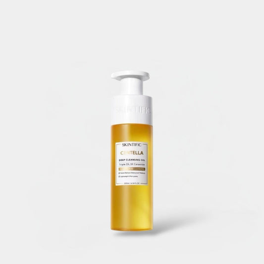 Skintific Centella Deep Cleansing Oil 200ml زيت التنظيف العميق سكينتيفيك سنتيلا - Princess Cosmetics Qatar
