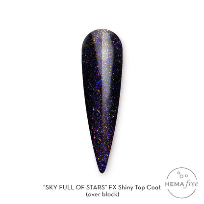 Sky Full of Stars | Hema Free Shine Top Coat | FX by Fuzion 15ml