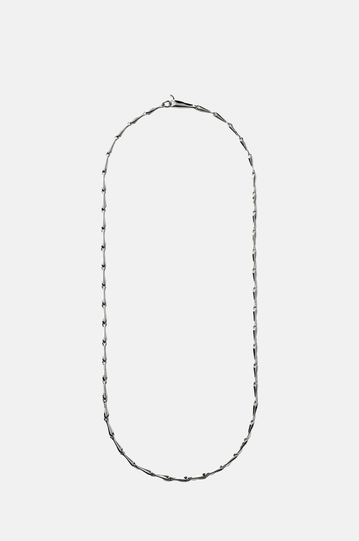 Annika Inez Linked Necklace Silver.