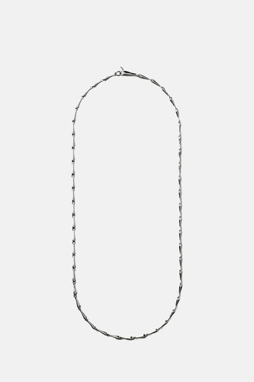 Annika Inez Linked Necklace Silver.