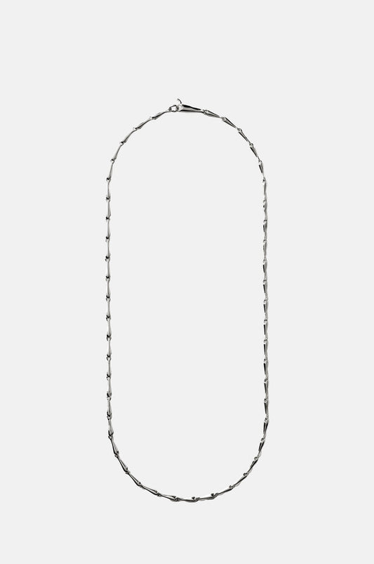 Annika Inez Linked Necklace Silver.