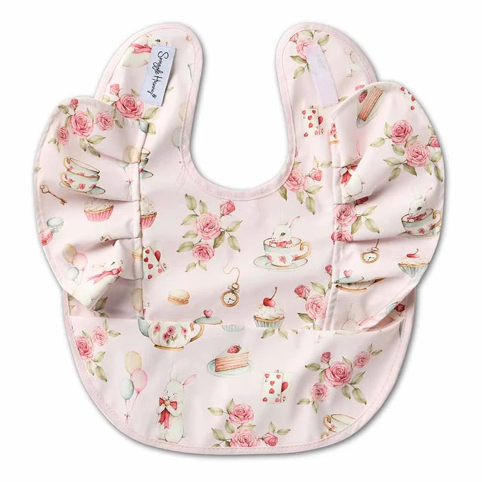 Snuggle Hunny Alice Tea Party Frill Snuggle Bib
