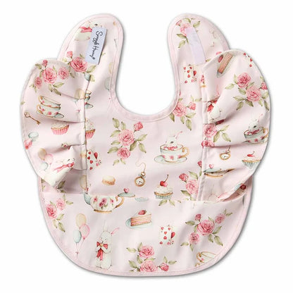 Snuggle Hunny Alice Tea Party Frill Snuggle Bib