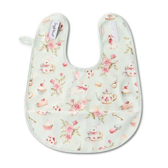 Snuggle Hunny White Rabbit Snuggle Bib