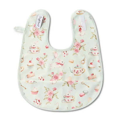 Snuggle Hunny White Rabbit Snuggle Bib