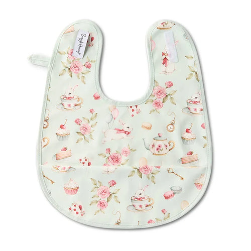 Snuggle Hunny White Rabbit Snuggle Bib