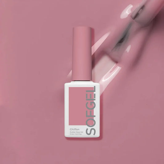 SOFGEL Chiffon Rubber Base Gel - 15ml