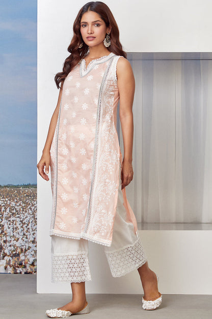 Sofia Supima Cotton Kurta with Palazzo Set