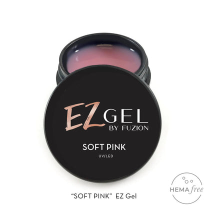 Soft Pink EZ Gel | 15g or 30g Jar | EZ Gel by Fuzion