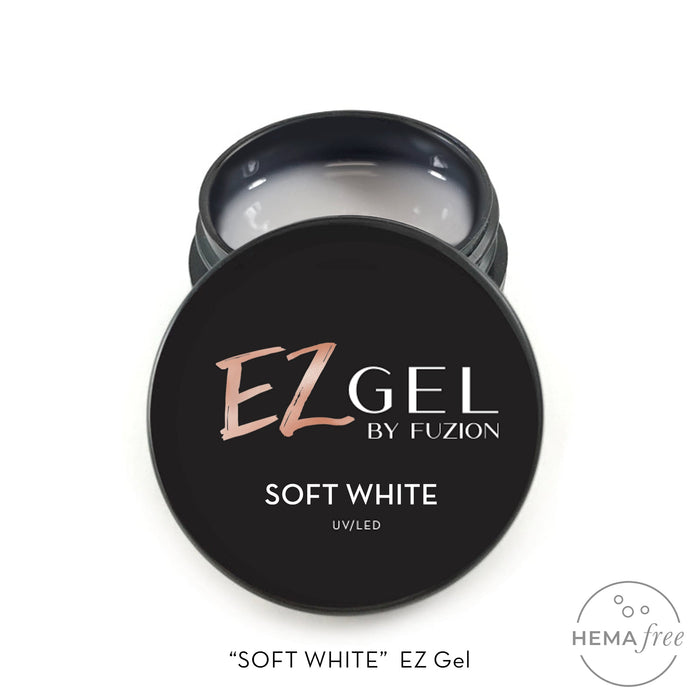 Soft White EZ Gel | 15g or 30g Jar | EZ Gel by Fuzion