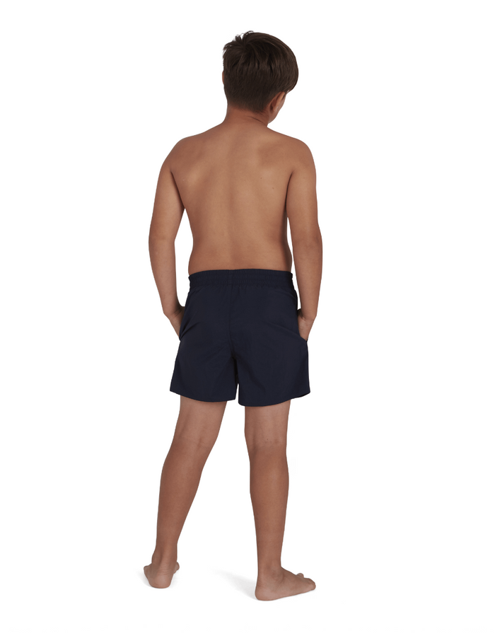 Navy Speedo Boys Essential 13’’ watershorts with drawstring waistband