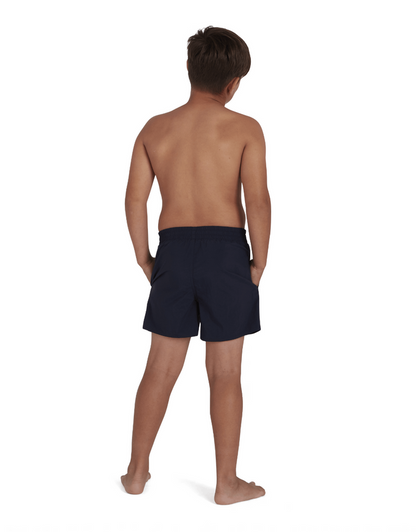 Navy Speedo Boys Essential 13’’ watershorts with drawstring waistband