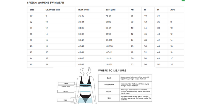 Sleek black Speedo Endurance Plus Medalist swimsuit in Bondi Blue