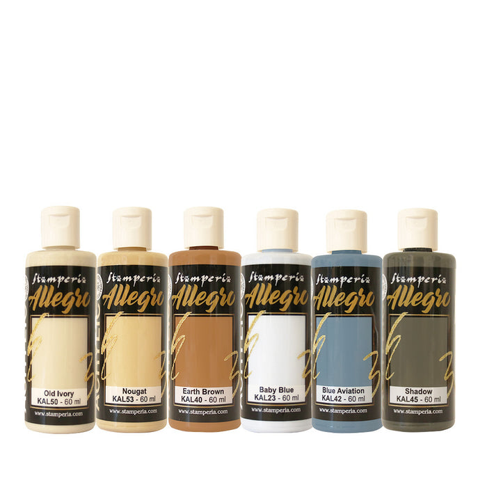 Stamperia - Allegro Paint Selection - Silent Sea. Available at Embellish Away located in Bowmanville Ontario Canada.