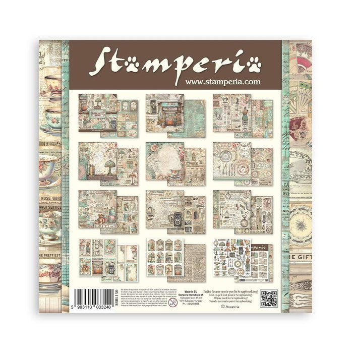Stamperia - Double-Sided Paper Pad 12"X12" - 10/Pkg - Brocante Antiques. Start your project off right with the perfect paper for scrapbook pages, greeting cards, bookmarks, gift cards, mixed media and much more! Available at Embellish Away located in Bowmanville Ontario Canada.