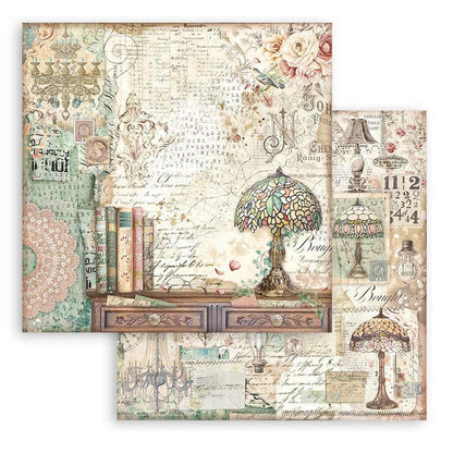 Stamperia - Double-Sided Paper Pad 12"X12" - 10/Pkg - Brocante Antiques. Start your project off right with the perfect paper for scrapbook pages, greeting cards, bookmarks, gift cards, mixed media and much more! Available at Embellish Away located in Bowmanville Ontario Canada.