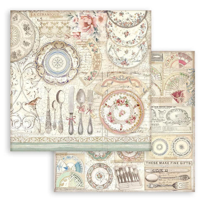 Stamperia - Double-Sided Paper Pad 12"X12" - 10/Pkg - Brocante Antiques. Start your project off right with the perfect paper for scrapbook pages, greeting cards, bookmarks, gift cards, mixed media and much more! Available at Embellish Away located in Bowmanville Ontario Canada.