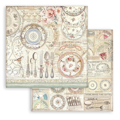 Stamperia - Double-Sided Paper Pad 12"X12" - 10/Pkg - Brocante Antiques. Start your project off right with the perfect paper for scrapbook pages, greeting cards, bookmarks, gift cards, mixed media and much more! Available at Embellish Away located in Bowmanville Ontario Canada.