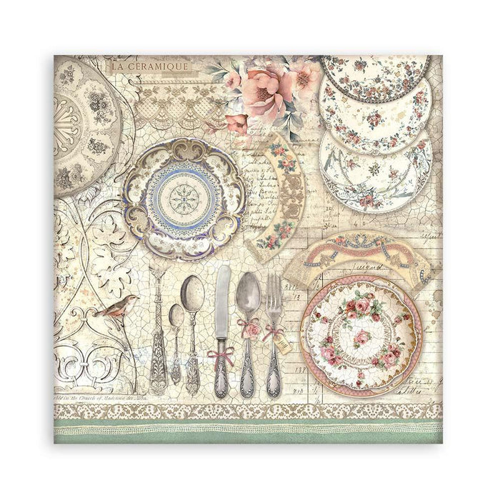 Stamperia - Single-Sided Paper Pad 12"X12" - 22/Pkg - Brocante Antiques. Start your project off right with the perfect paper for scrapbook pages, greeting cards, bookmarks, gift cards, mixed media and much more! Available at Embellish Away located in Bowmanville Ontario Canada.