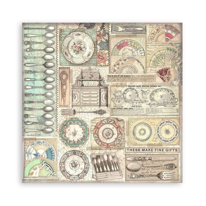 Stamperia - Single-Sided Paper Pad 12"X12" - 22/Pkg - Brocante Antiques. Start your project off right with the perfect paper for scrapbook pages, greeting cards, bookmarks, gift cards, mixed media and much more! Available at Embellish Away located in Bowmanville Ontario Canada.