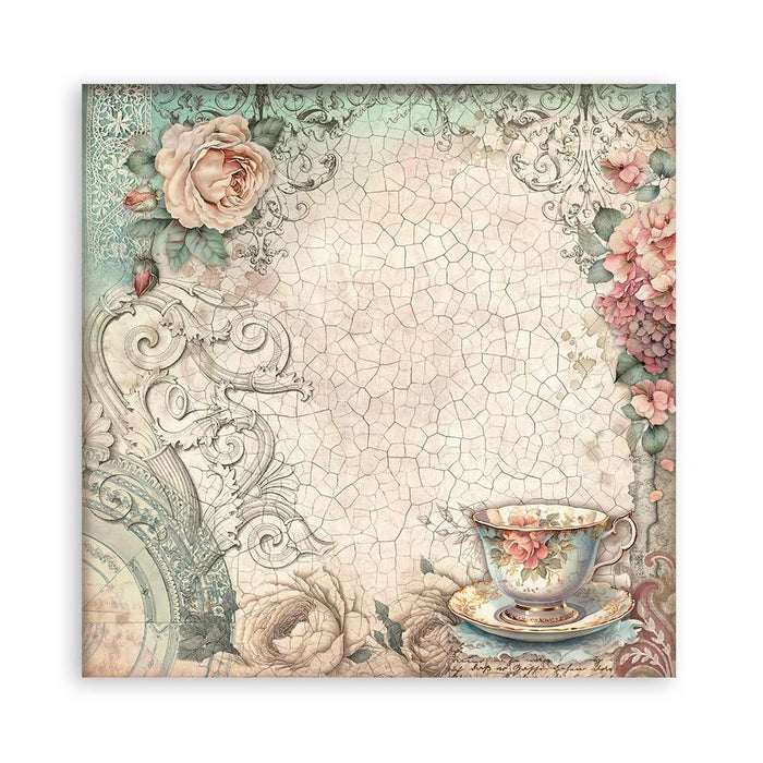 Stamperia - Single-Sided Paper Pad 12X12 - Brocante Antiques