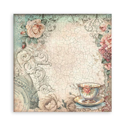 Stamperia - Single-Sided Paper Pad 12X12 - Brocante Antiques