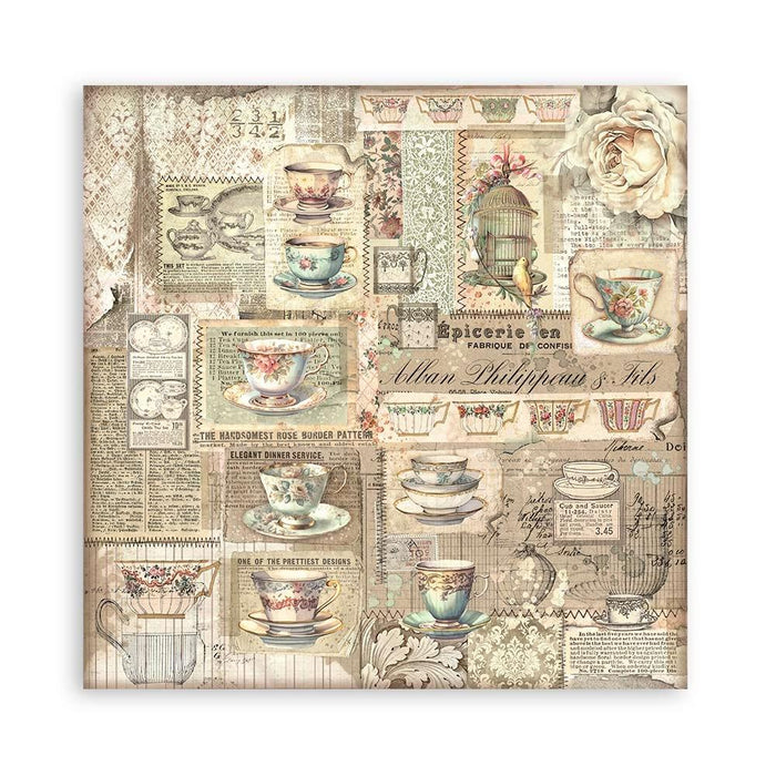 Stamperia - Single-Sided Paper Pad 12"X12" - 22/Pkg - Brocante Antiques. Start your project off right with the perfect paper for scrapbook pages, greeting cards, bookmarks, gift cards, mixed media and much more! Available at Embellish Away located in Bowmanville Ontario Canada.