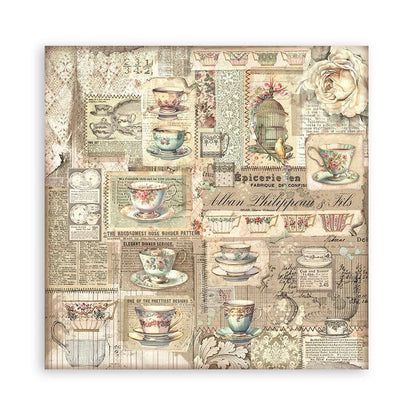 Stamperia - Single-Sided Paper Pad 12"X12" - 22/Pkg - Brocante Antiques. Start your project off right with the perfect paper for scrapbook pages, greeting cards, bookmarks, gift cards, mixed media and much more! Available at Embellish Away located in Bowmanville Ontario Canada.