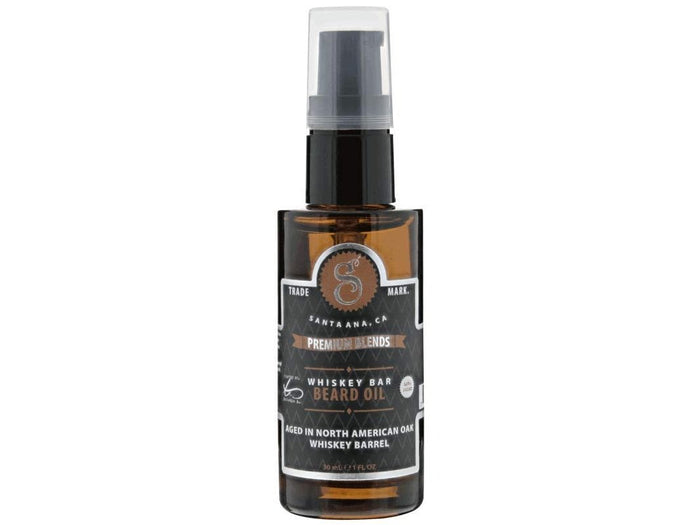 Suavecito Whiskey Bar Beard Oil Premium Blend, 1 oz.