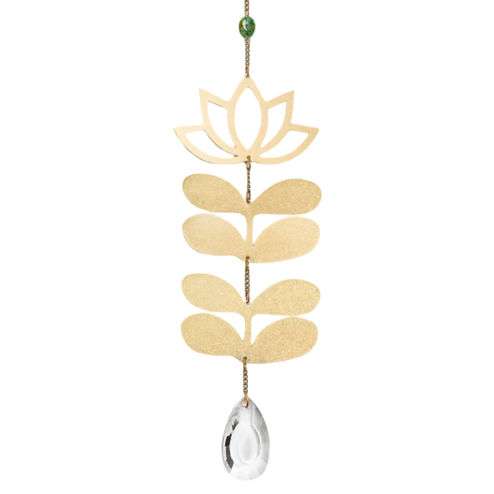 Suncatcher African Turquoise Lotus Flower WINDOW car accessory