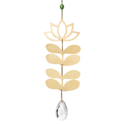 Suncatcher African Turquoise Lotus Flower WINDOW car accessory
