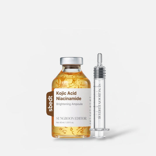 Sungboon Editor Kojic Acid Niacinamide Brightening Ampoule 40ml أمبولة تفتيح البشرة بحمض الكوجيك ونياسيناميد من سونج بون - Princess Cosmetics Qatar