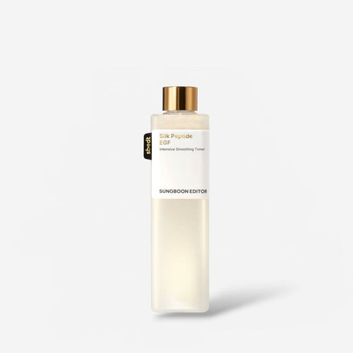 Sungboon Editor Silk Peptide EGF Intensive Smoothing Toner 300ml تونر سونغبون إديتور سيلك ببتيد إي جي إف المكثف لتنعيم البشرة - Princess Cosmetics Qatar