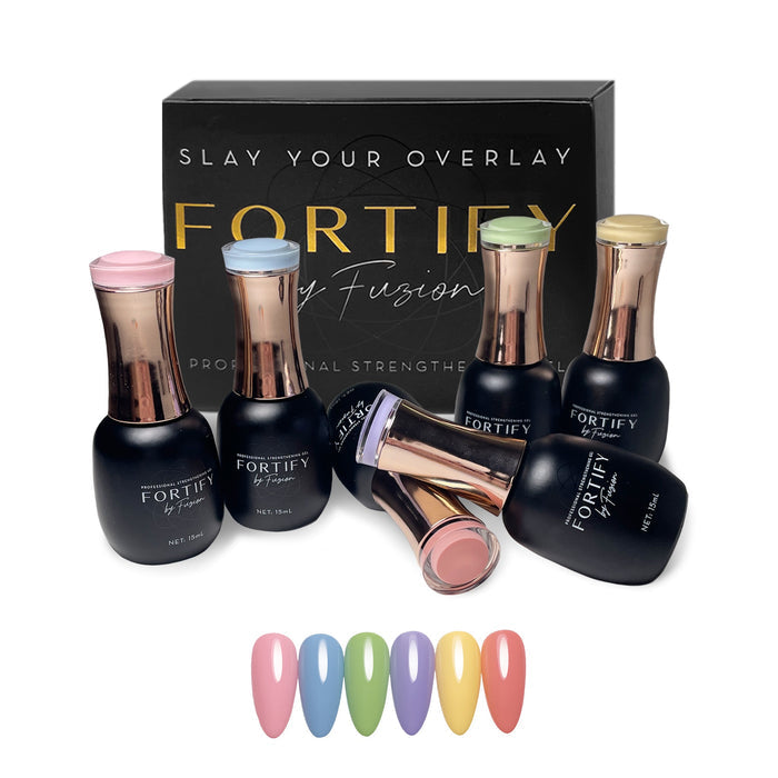 Sunset Sorbet Collection - HEMA Free Gel Polish  | 6pc Collection | Fortify by Fuzion