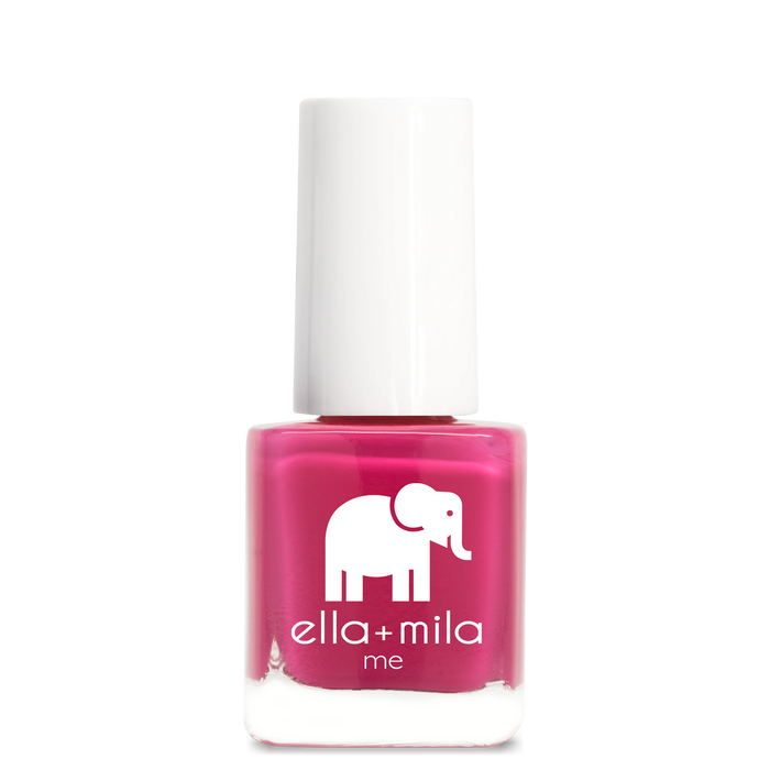 Sweet Tart summer hot pink nail polish bottle – ella+mila