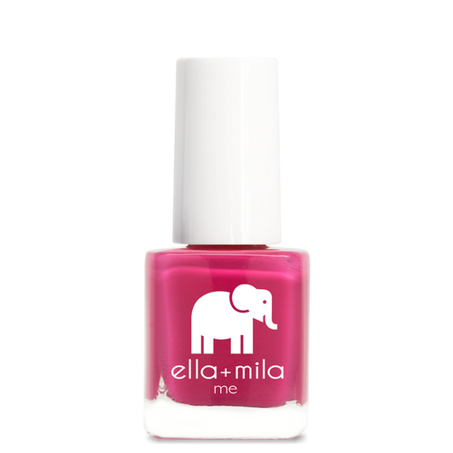 Sweet Tart summer hot pink nail polish bottle – ella+mila