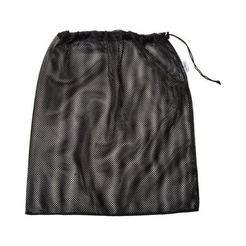 Extra large duty nylon mesh bag with drawstring strap for swimming gear