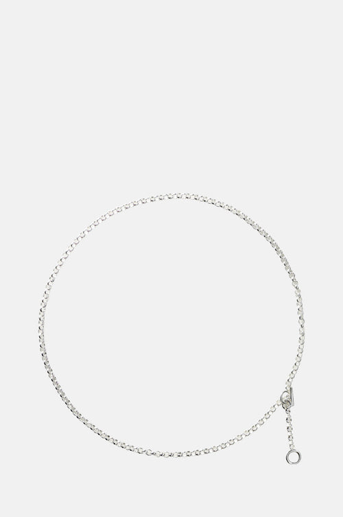 Annika Inez Swivel Chain Necklace Silver.