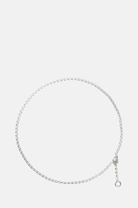 Annika Inez Swivel Chain Necklace Silver.