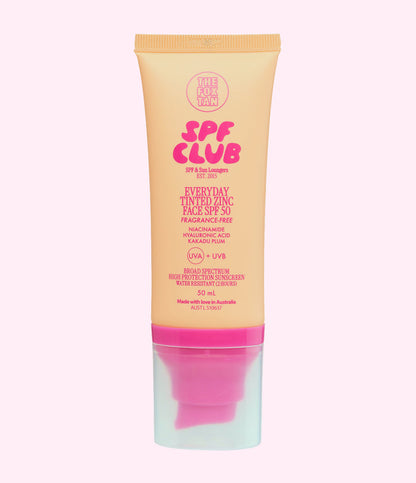 Tinted Zinc Face SPF50