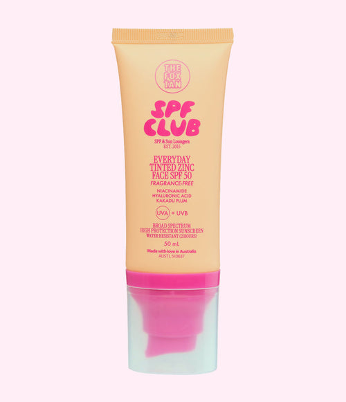 Tinted Zinc Face SPF50