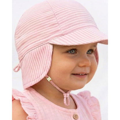 Toshi Flap Cap - Mini Blossom