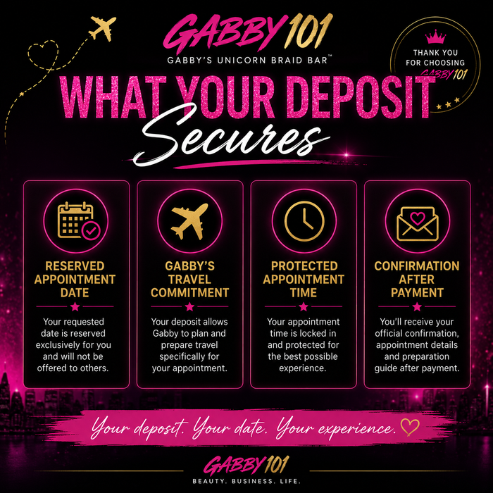 Travel Appointment Deposit