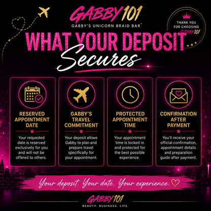 Travel Appointment Deposit