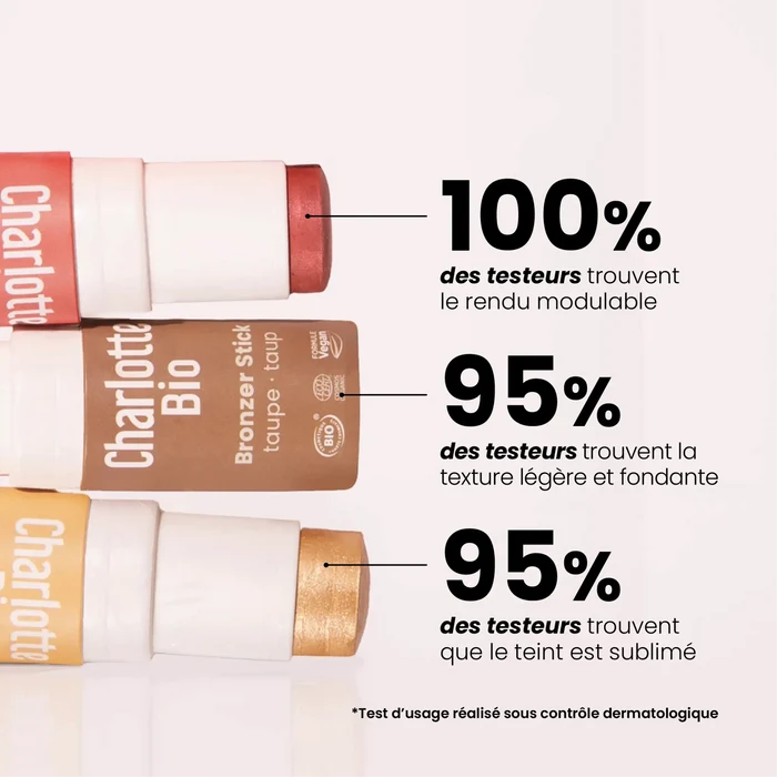 2023-23-Trio sticks teint : bronzer + blush + highlighter - Charlotte Bio