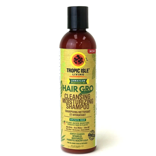TROPIC ISLE LIVING Jamaican Black Castor Oil Hair Gro Cleansing Moisturizing Shampoo 8oz