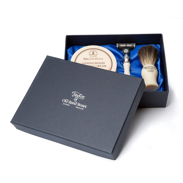 Victorian Sandalwood Satin Lined Gift Box