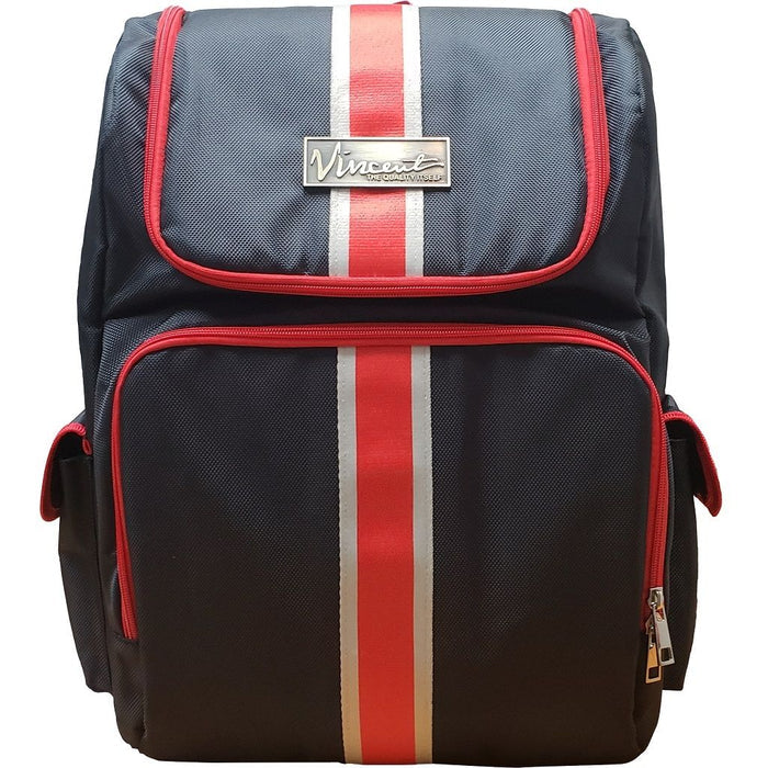 Vincent Backpack Classic - Black # VT10303 - Palms Fashion Inc.