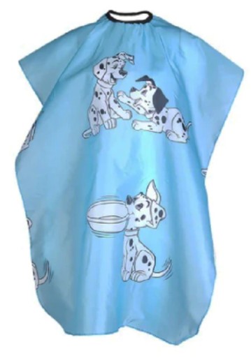 Vincent Children's Cutting Cape Light Blue Puppy  # VT2405 - Palms Fashion Inc.